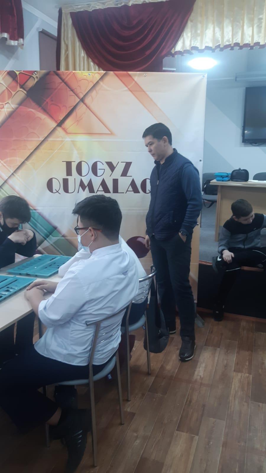 Қазақтың ұлттық ойыны тоғызқұмалақтан облыстық жарыс Районные соревнования по казахской национальной игре Тоғызқұмалақ